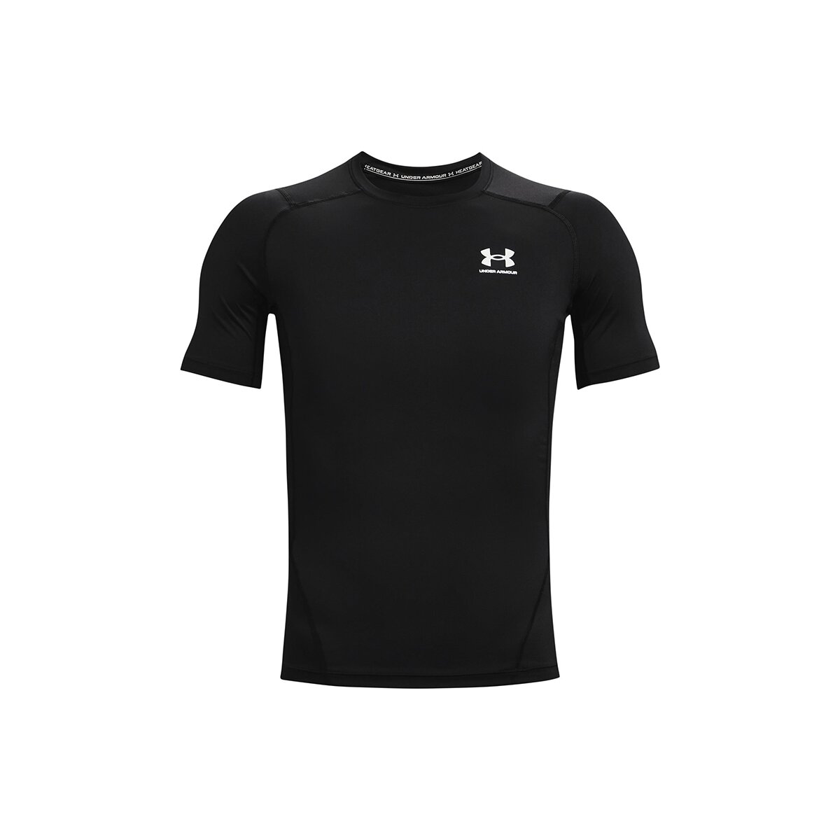 Under Armour HeatGear® Compression Short Sleeve schwarz XXL