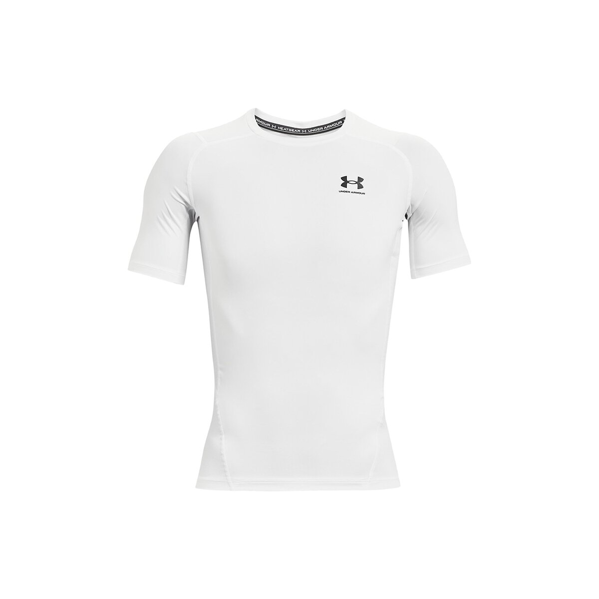 Under Armour HeatGear® Compression Short Sleeve weiß XXL