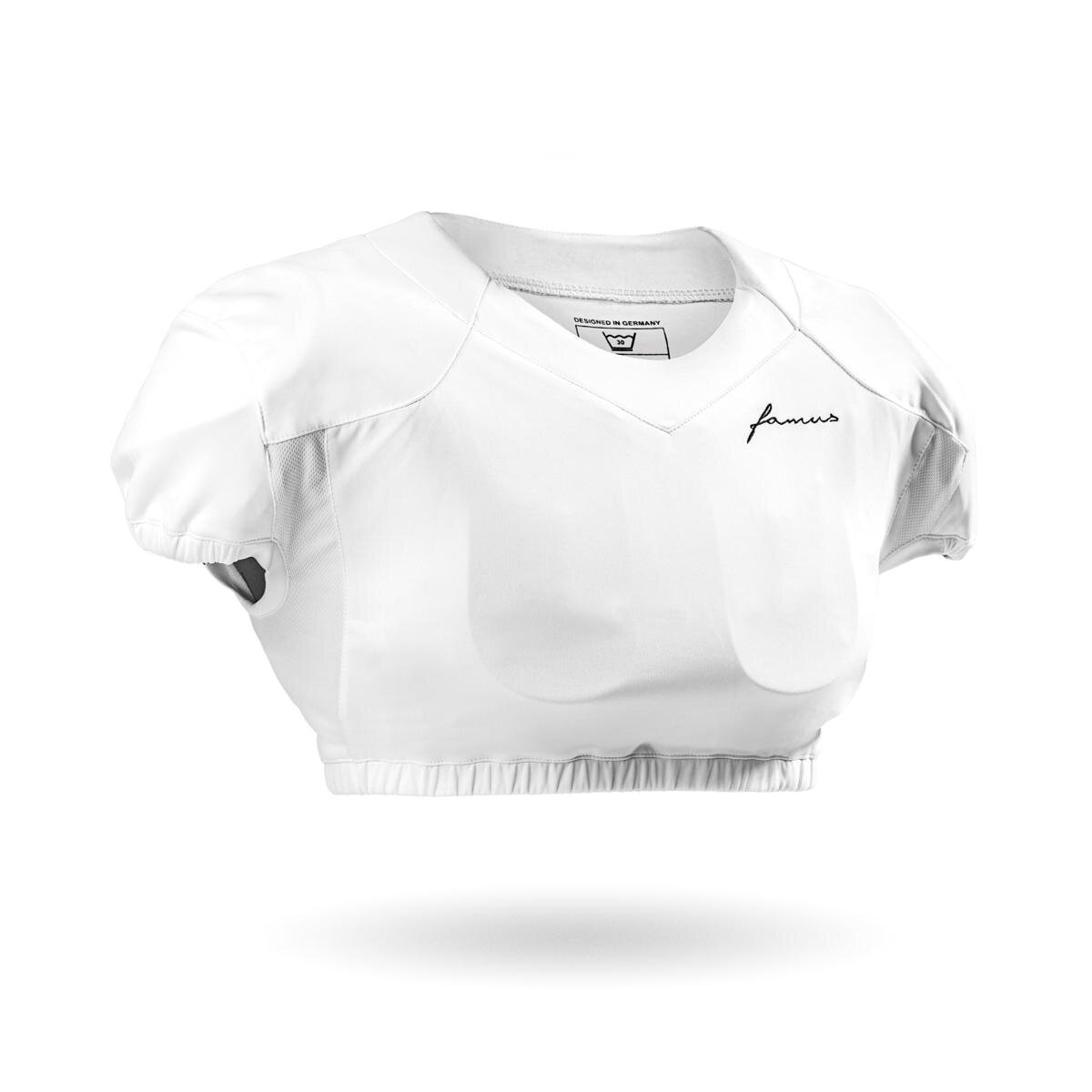 Famus American Football Cropped Jersey - weiß Gr. XL/2XL