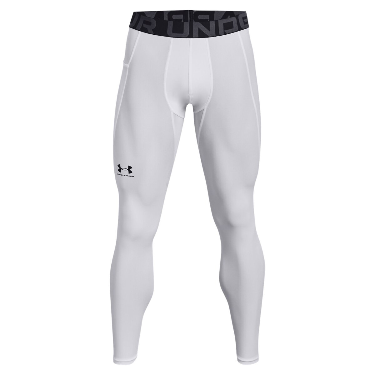Under Armour Herren Tights HeatGear Kompressions-Leggins - weiß S