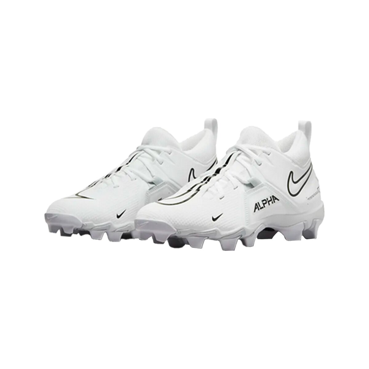 Nike Alpha Menace 3 Shark (CV0582) American Football All Terrain Schuhe - weiß 12 US