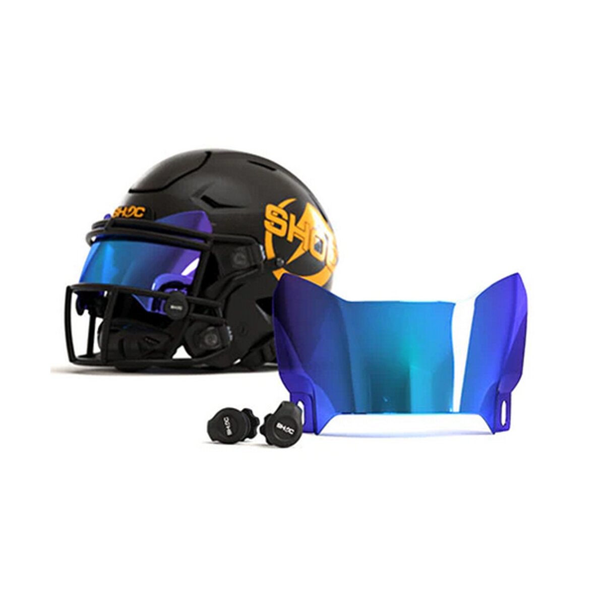 SHOC Zero G + Visor, Eyeshield - glacier spectrum