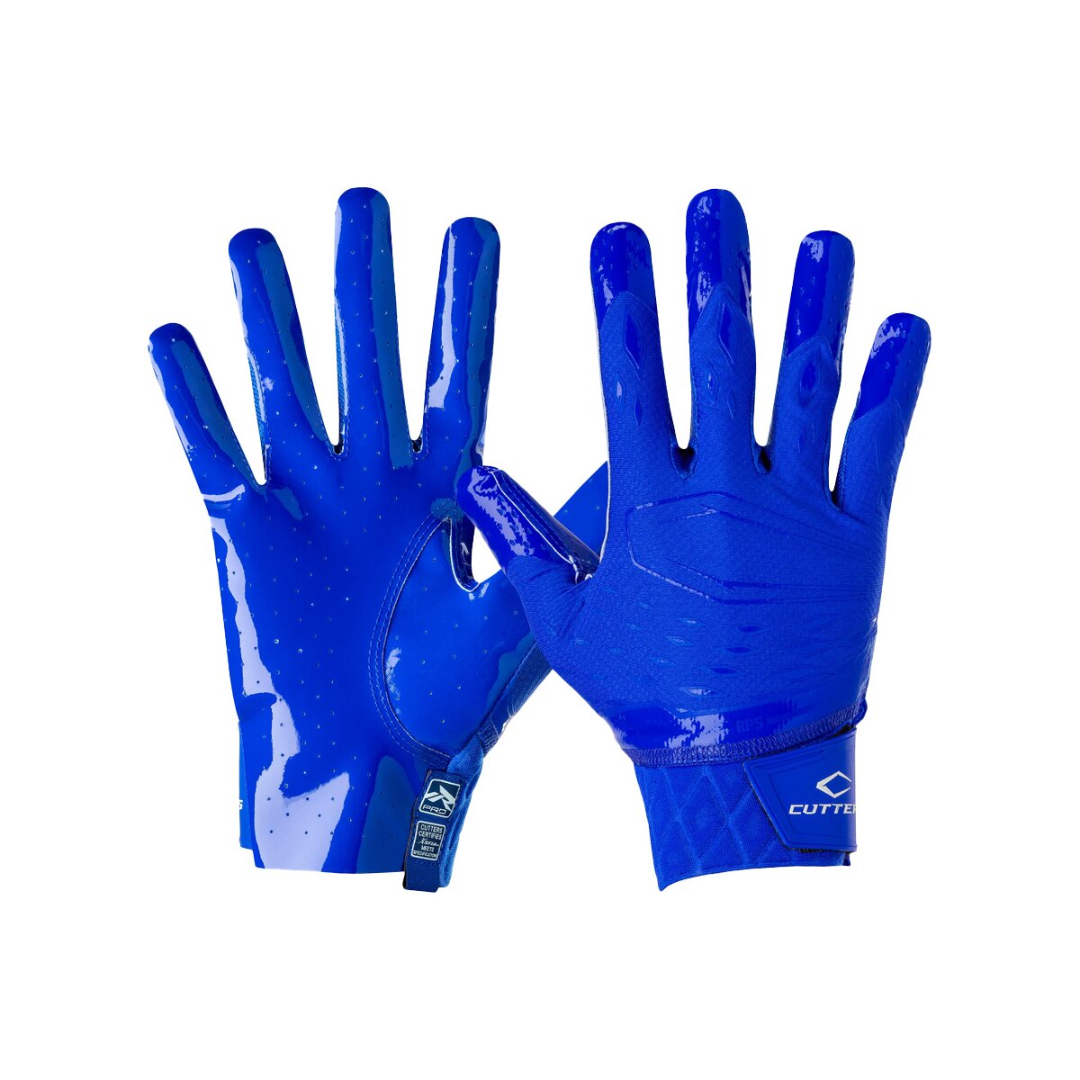 Cutters CG10440 Rev Pro 5.0 Receiver Gloves Solid - royal Gr.S