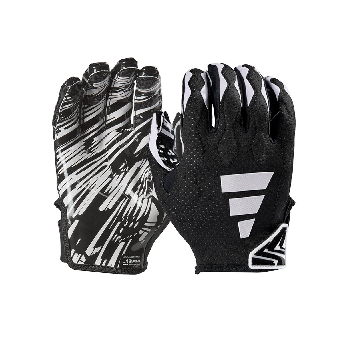 Adidas Freak 6.0 Football Handschuhe, leicht gepolstert - schwarz Gr. XL