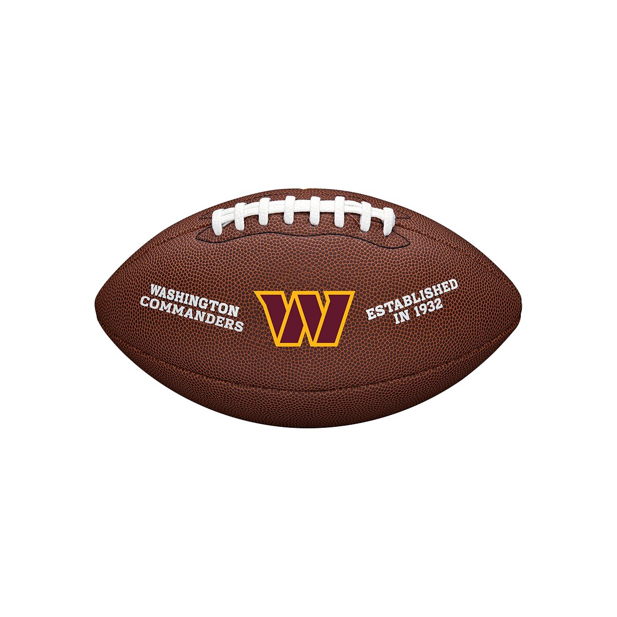 Wilson NFL Team Logo Composite Football Washington Commanders