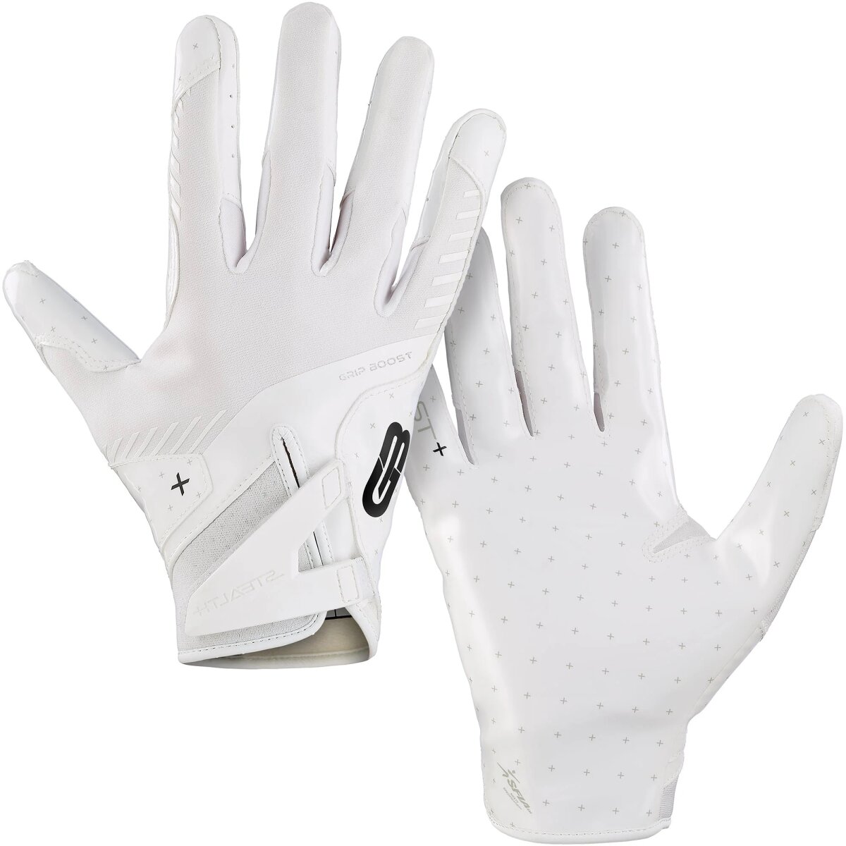 Grip Boost Solid Stealth 6.0 Football Gloves - weiß Gr.2XL