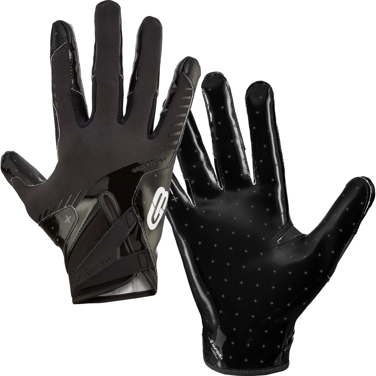 Grip Boost Solid Stealth 6.0 Football Gloves - schwarz Gr.M