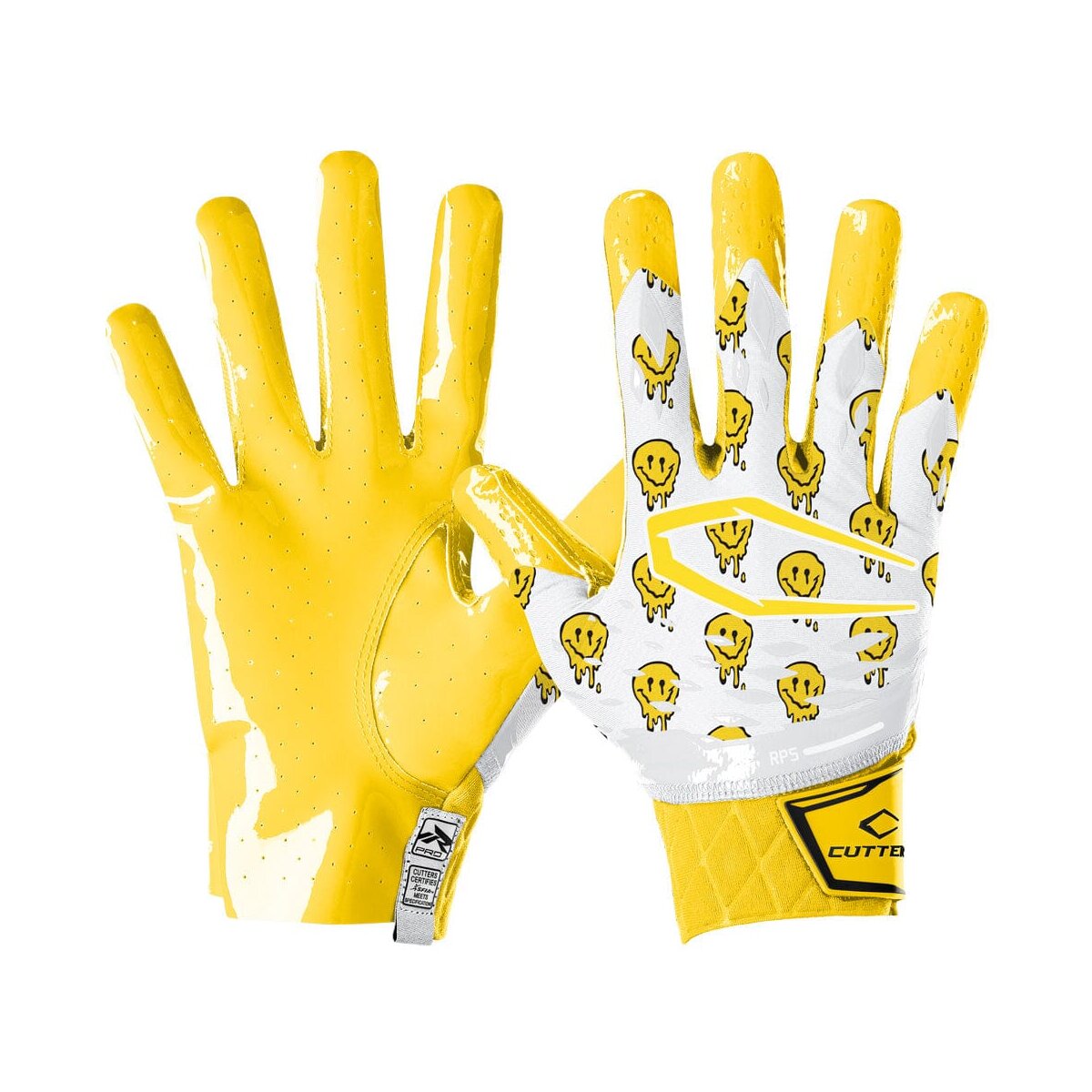 Cutters CG10480 Limited Editon Rev Pro 5.0 Receiver Gloves - Smile Gr.M