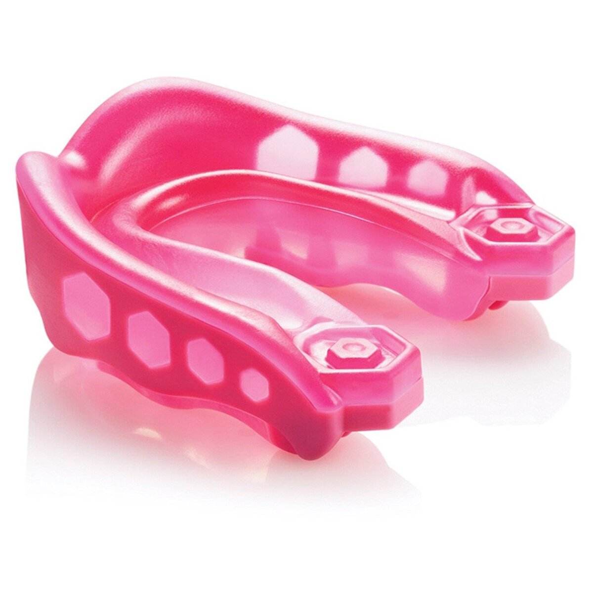 Shock Doctor Mundschutz Gel Max, ohne Helmbefestigung Junior - pink