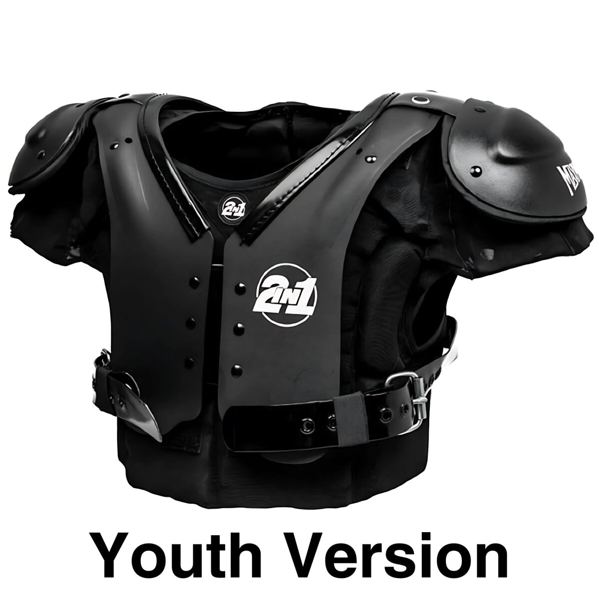 2inOne Jugend Schulterpad Set - Weste YL Schale YL/YXL