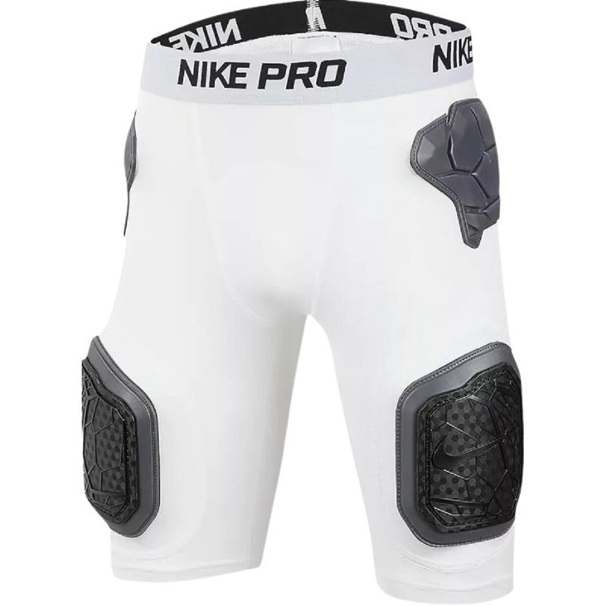 Nike Pro Hyperstrong Short 5 Pad Football Unterhose - weiß Gr. M