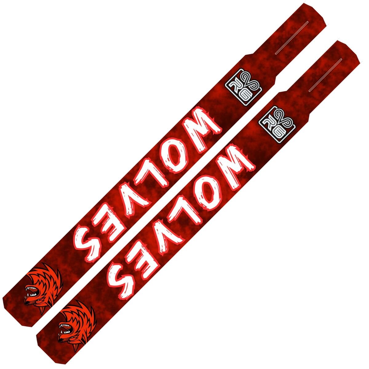 Rookie Goat Flagfootball Flaggen Animal Print - Wolves