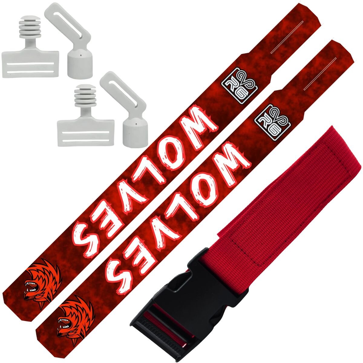 Rookie Goat Flagfootball Flaggen Set Animal Print - Wolves