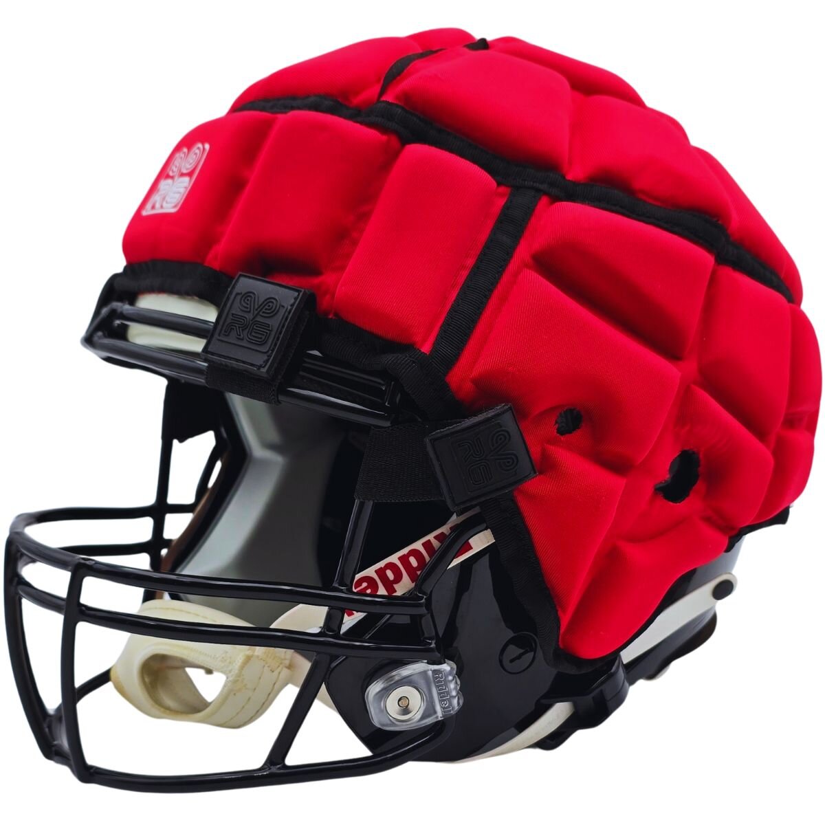 Rookie Goat Safety Cap Helm-Überzug - Impact-Reduktion für American Football - rot
