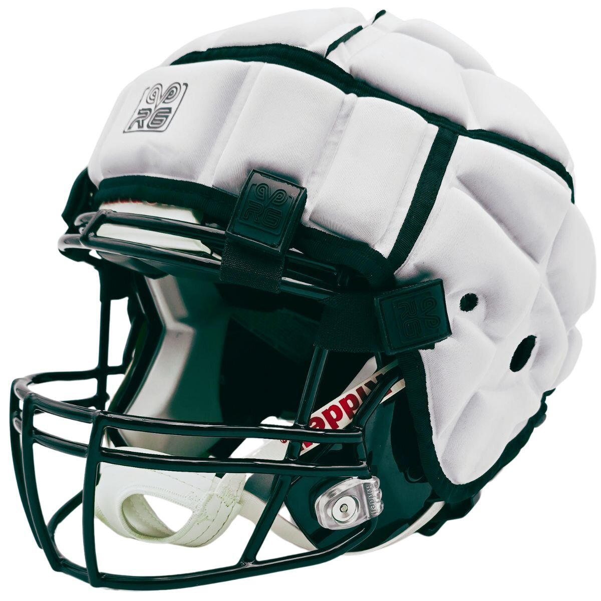 Rookie Goat Safety Cap Helm-Überzug - Impact-Reduktion für American Football - weiß