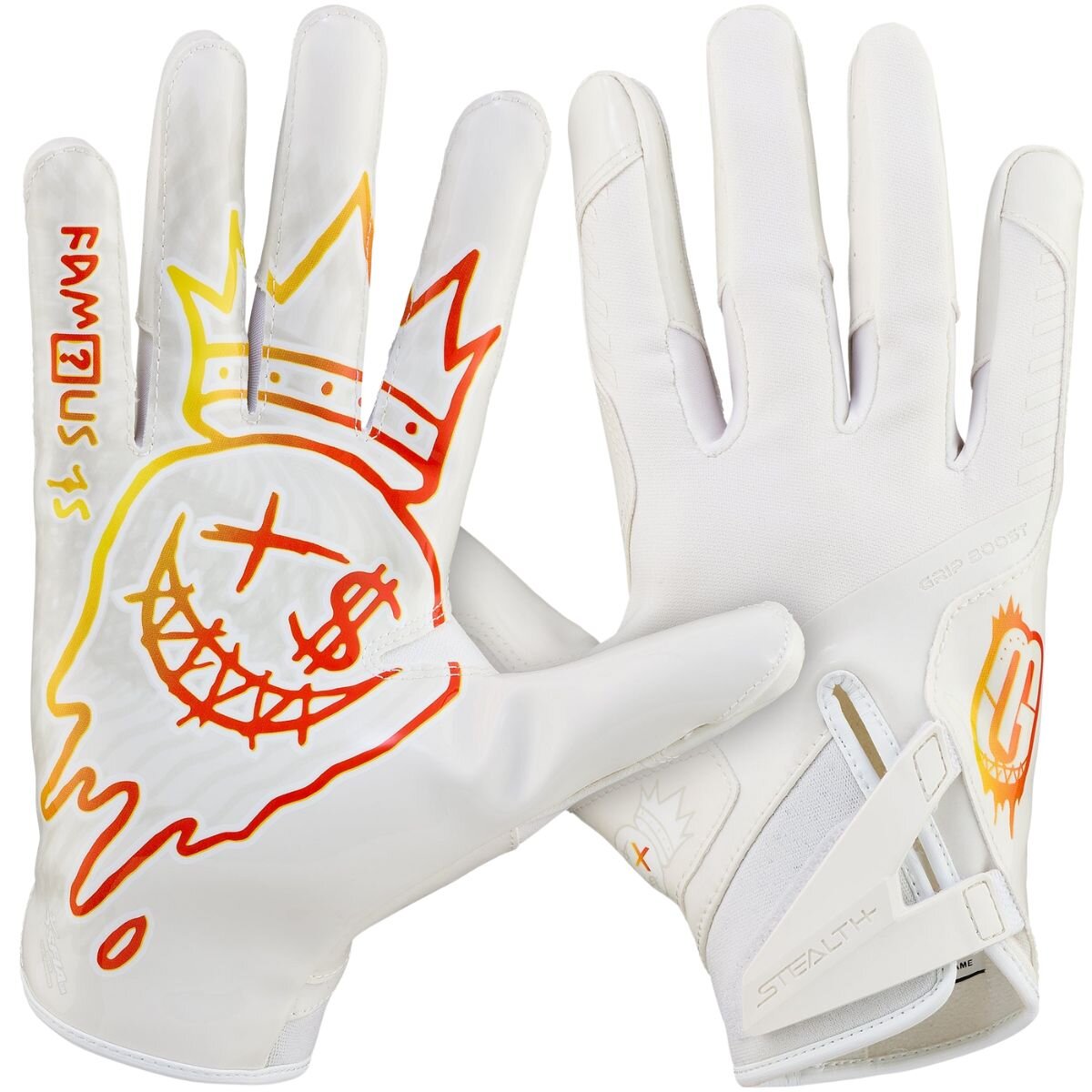 Grip Boost DeSean Jackson Stealth 6.0 Football Handschuhe 2XL