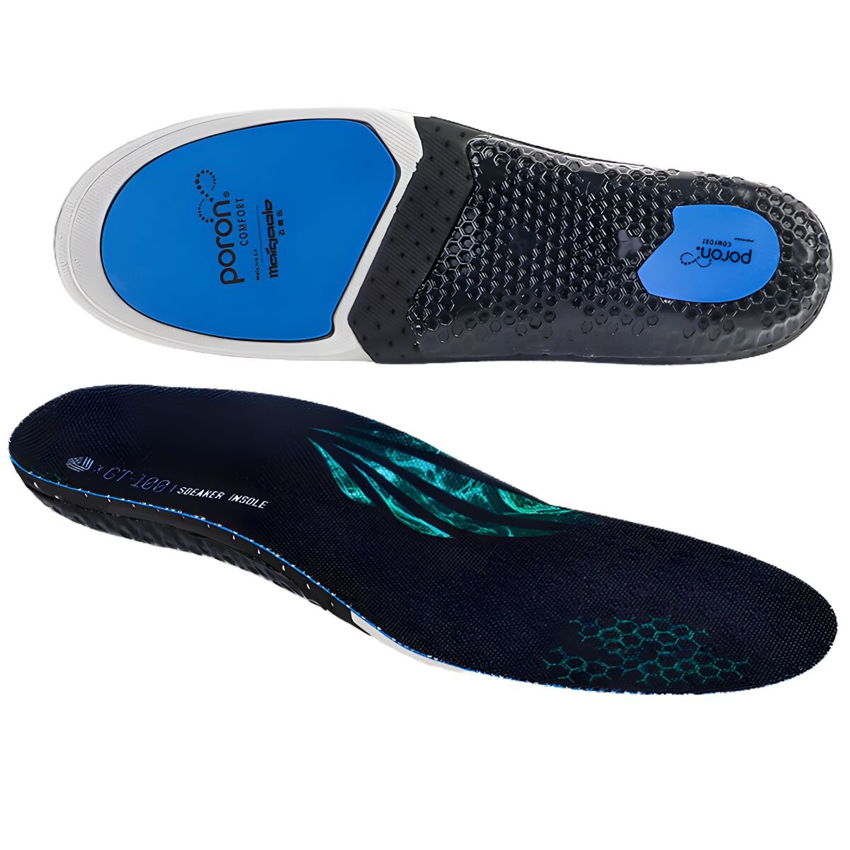 Komfort Einlegesohlen für Football-Schuhe - blau 41-42 EU