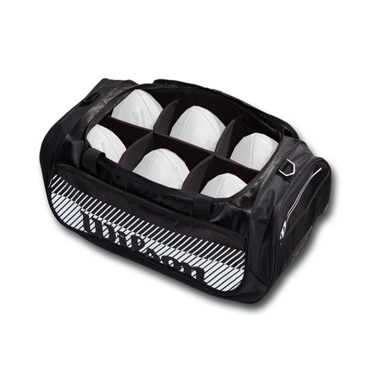 Wilson American Football Duffle Bag, Balltasche - 6 Bälle