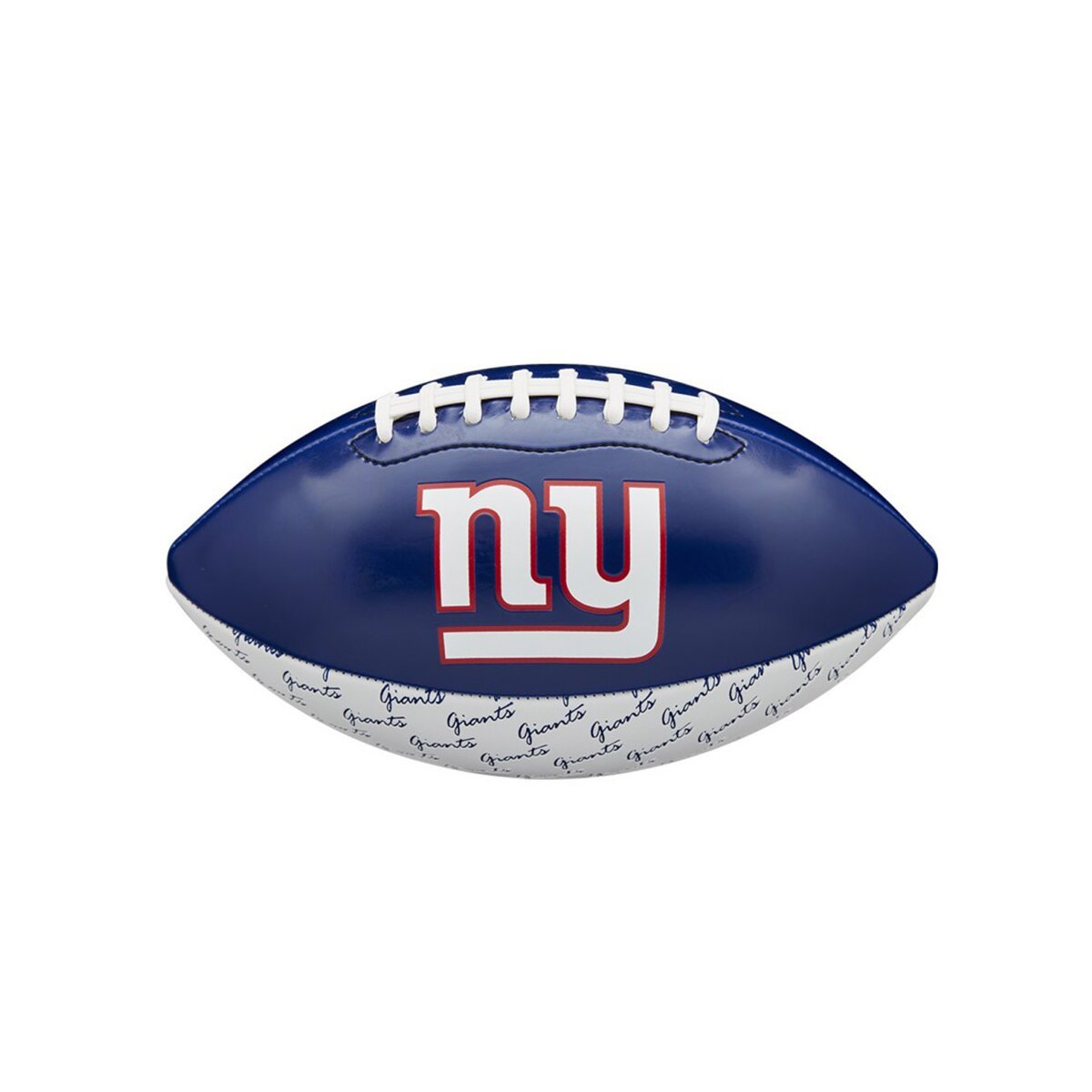 Wilson NFL Peewee New York Giants Logo Football