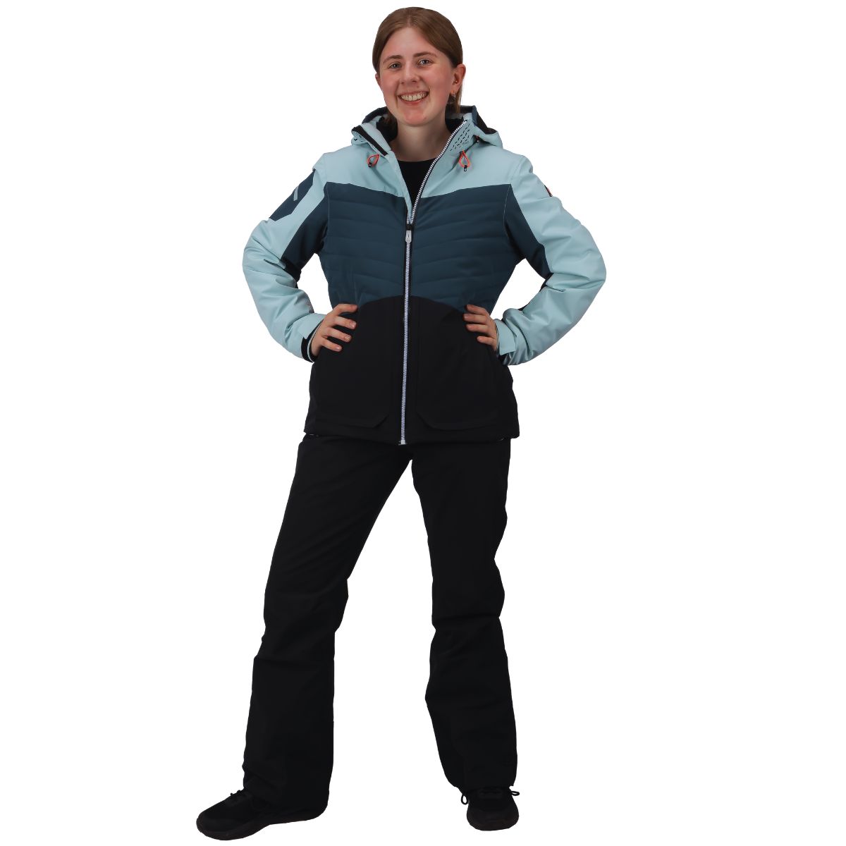 Damen Skianzug killtec Skijacke Skihose 10.000 mm Wassersäule - Größe 42