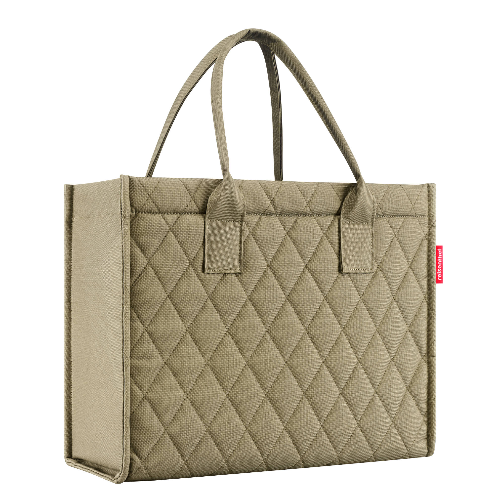reisenthel daily shopper 14 L rhombus olive - grüne Einkaufstasche