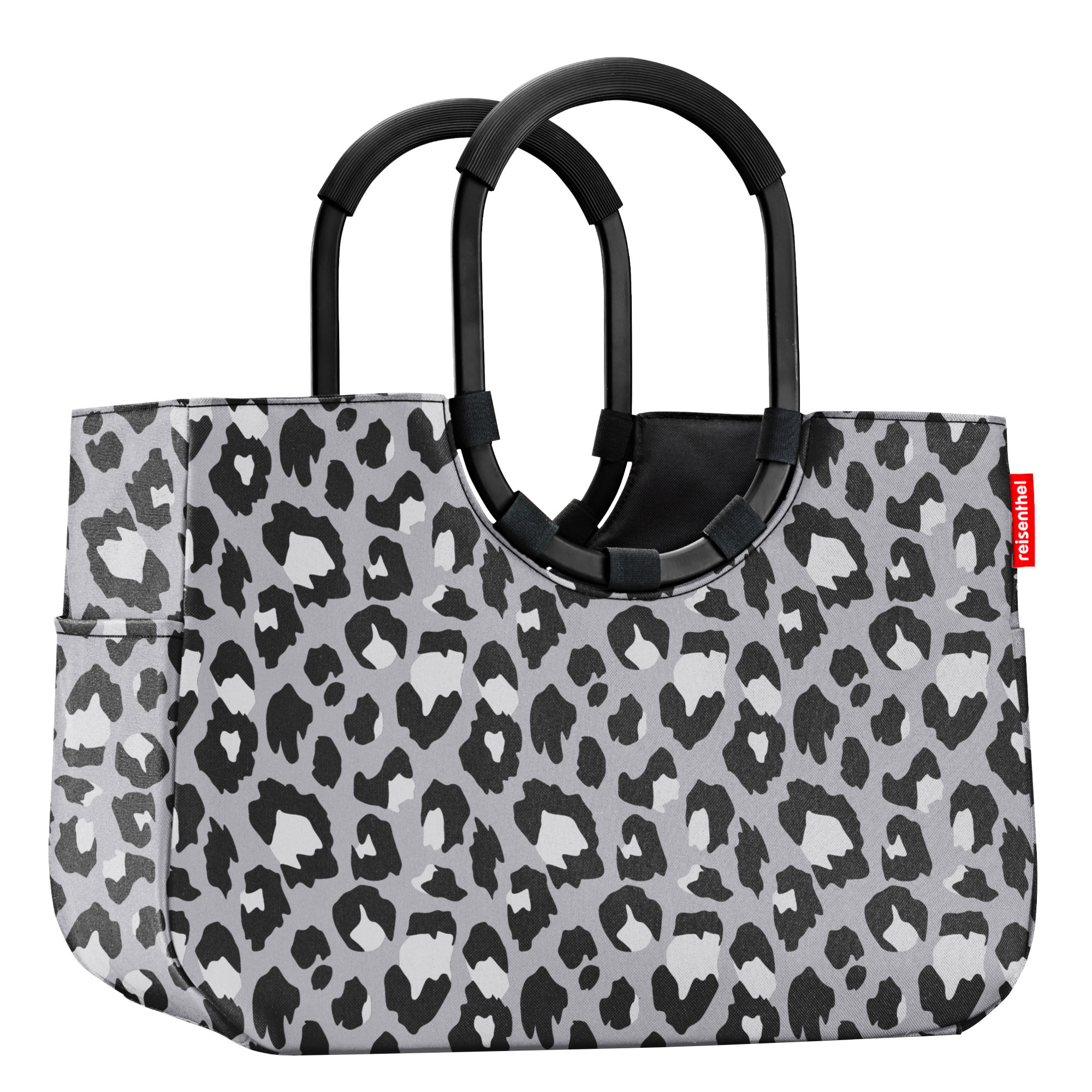 reisenthel loopshopper Einkaufstasche L frame leo nero