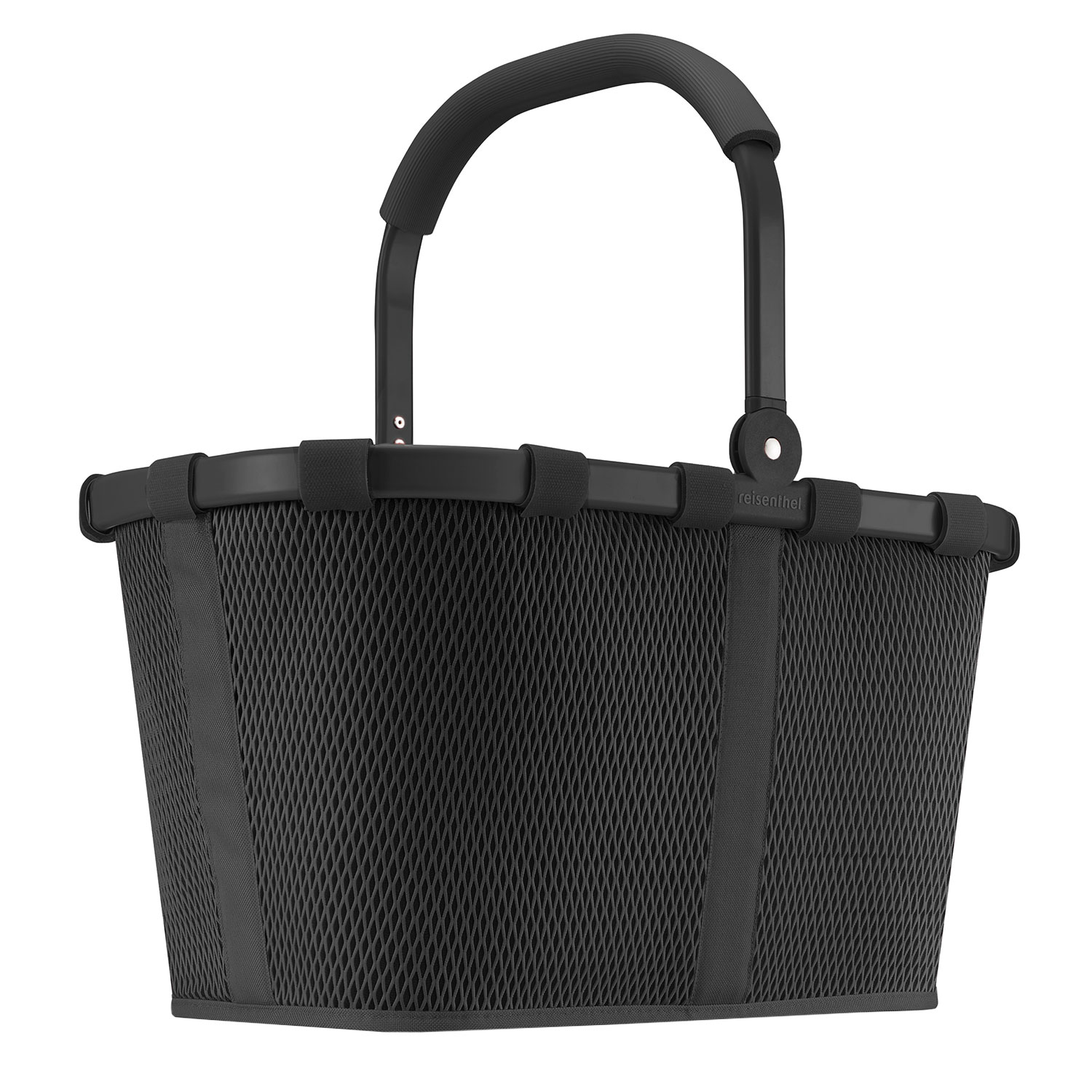 Reisenthel carrybag mesh black - Einkaufskorb - 22 L - weiche Oberfläche
