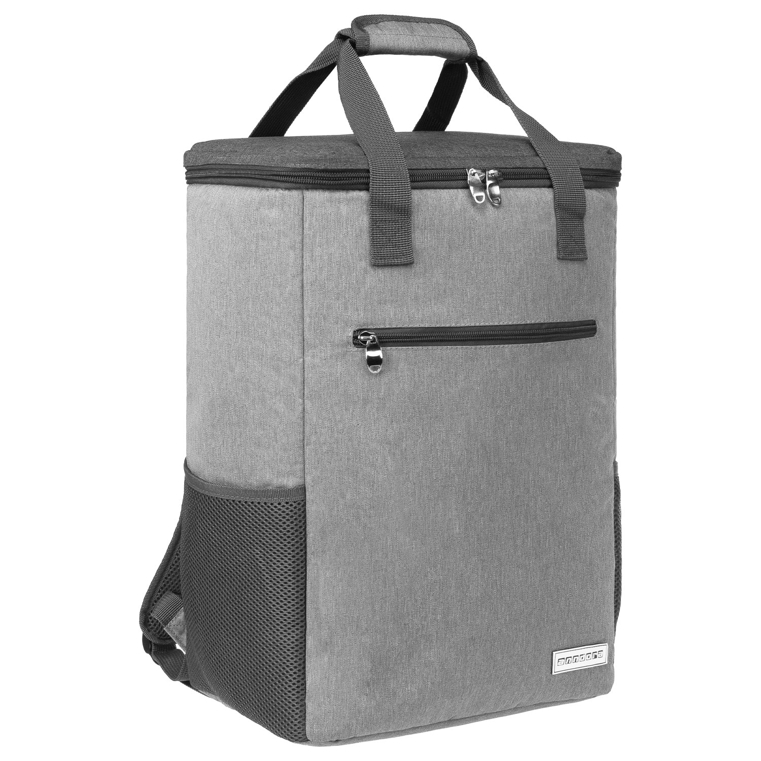 anndora Kühlrucksack hellgrau 28 Liter LIGHT GREY