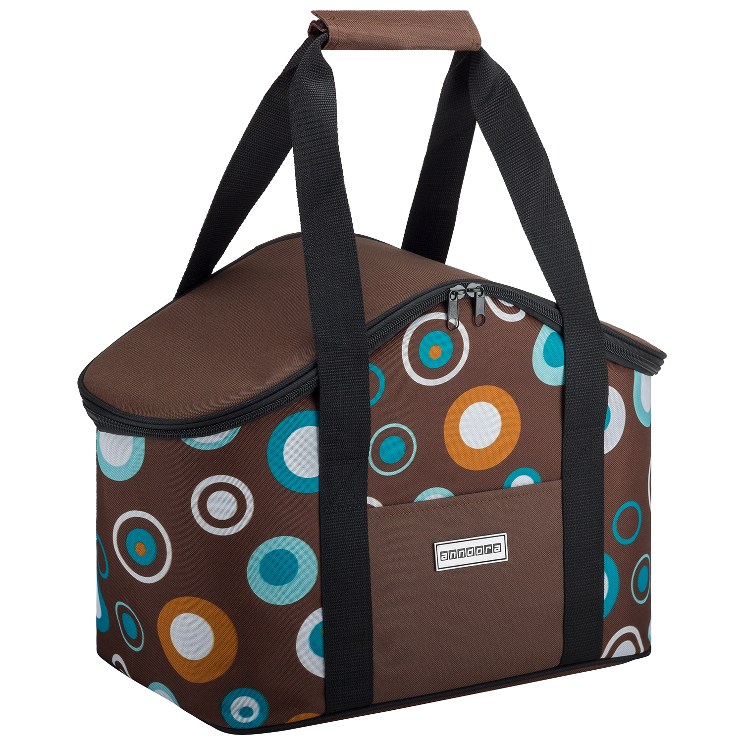 anndora Kühltasche 20 L - braun retroIsoliertasche