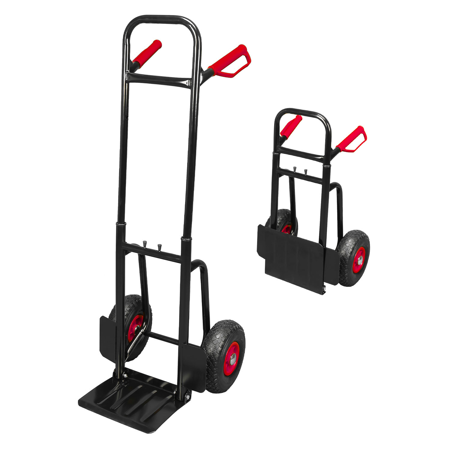 Werkzeugkönig Sackkarre klappbar bis 200kg belastbar höhenverstellbar