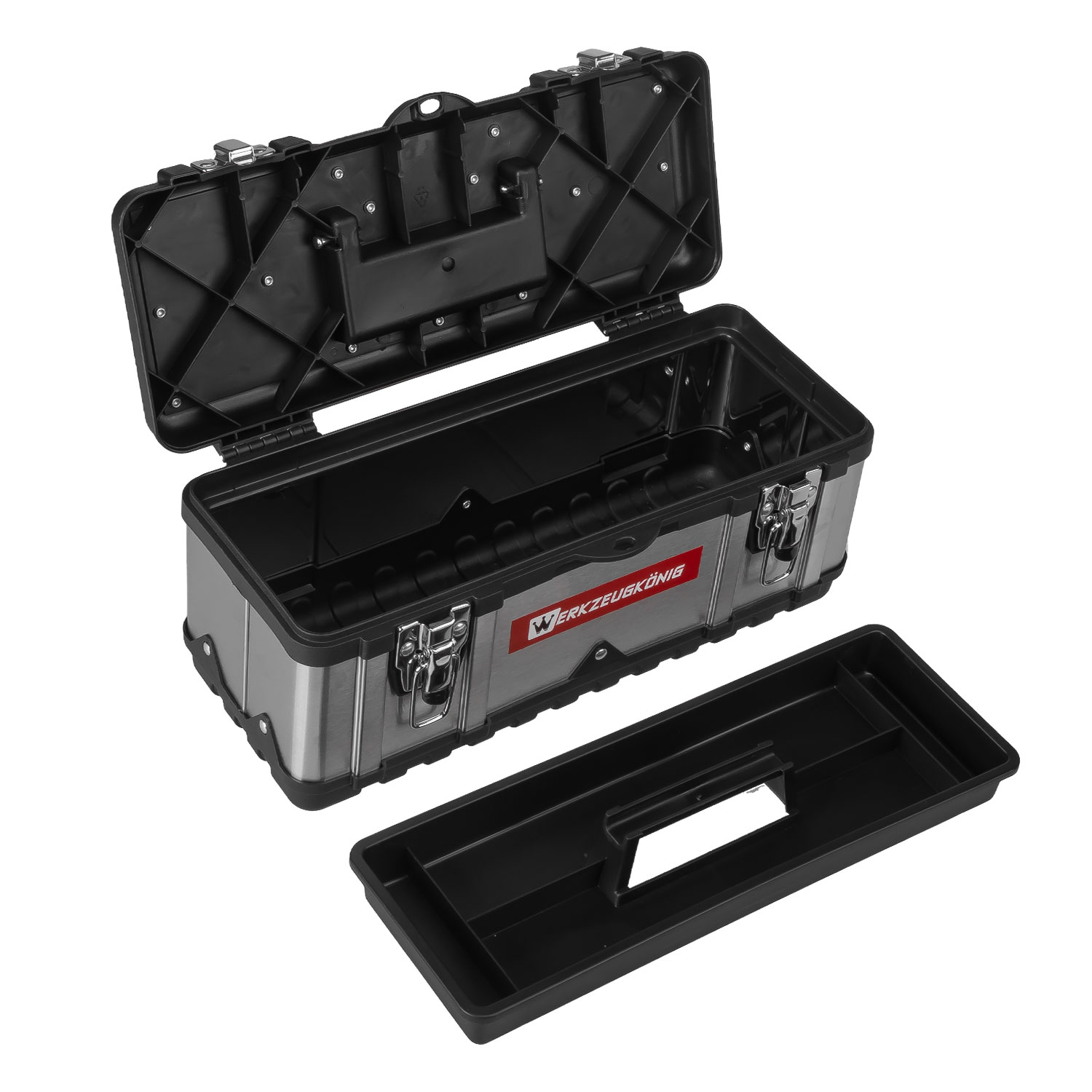 Werkzeugkönig Werkzeugkoffer Edelstahl