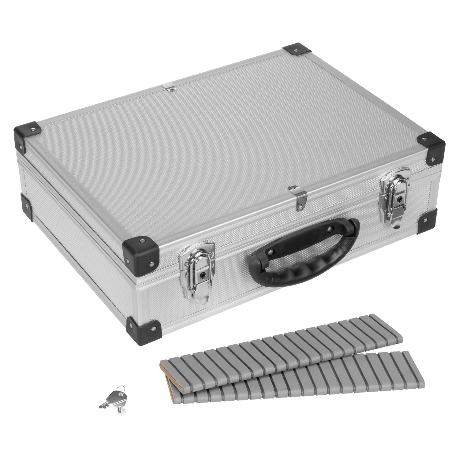 Werkzeugkoffer 43x33x14 cm - silber