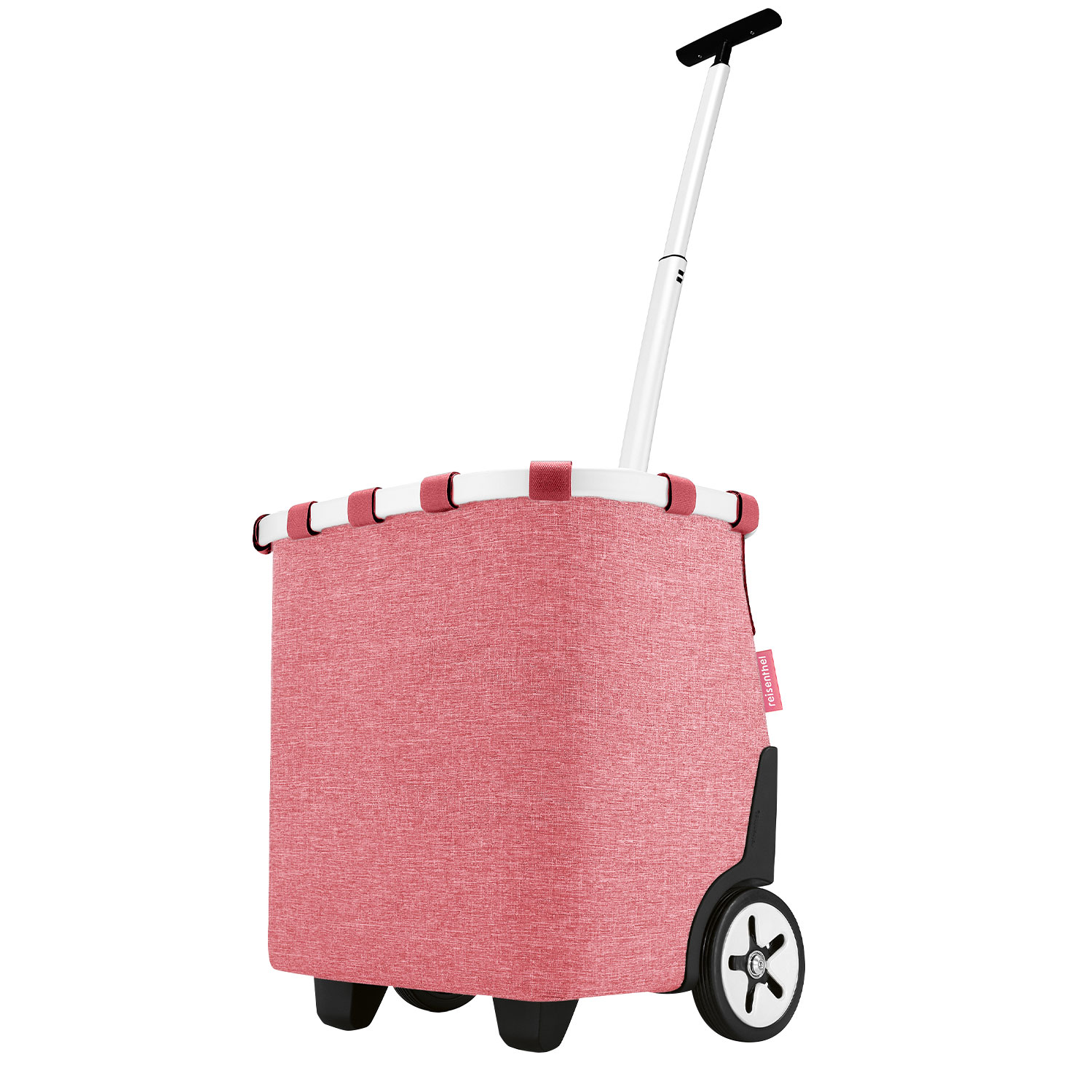 Einkaufstrolley rosa - Stadt Trolleynachhaltig einkaufen - frametwist Berry - Altrosa