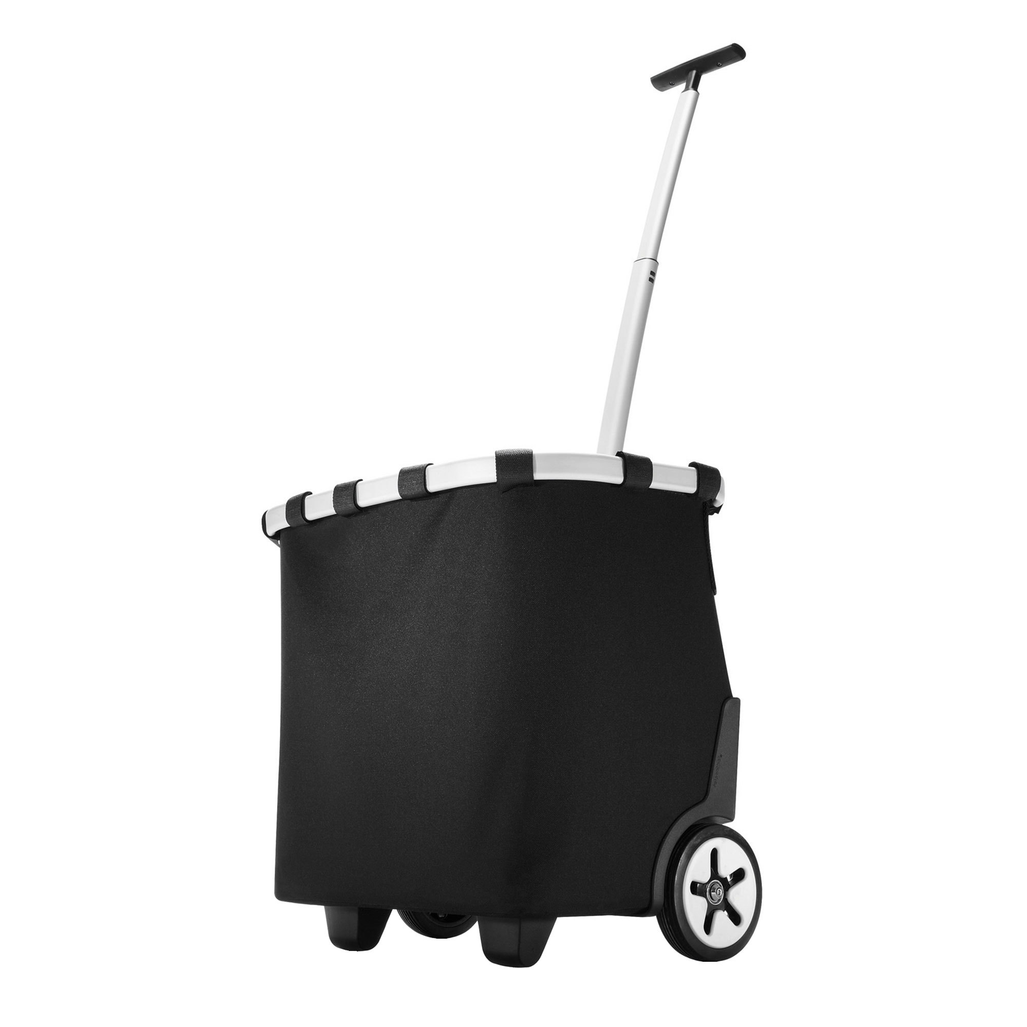 reisenthel Einkaufstrolley carrycruiser Schwarz 40 Liter -stabile Räder - Teleskopgriff - Einkaufstasche