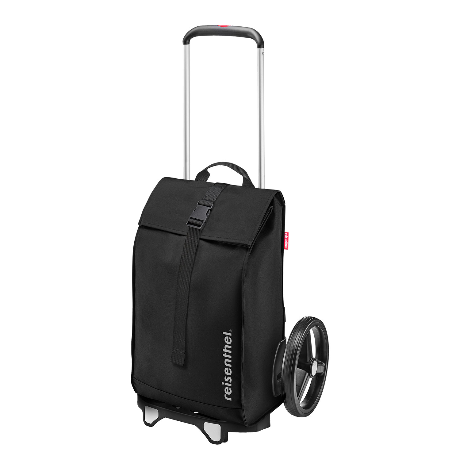 Einkaufstrolley Citycruiser schwarz Rolltop - Teleskop Trolley