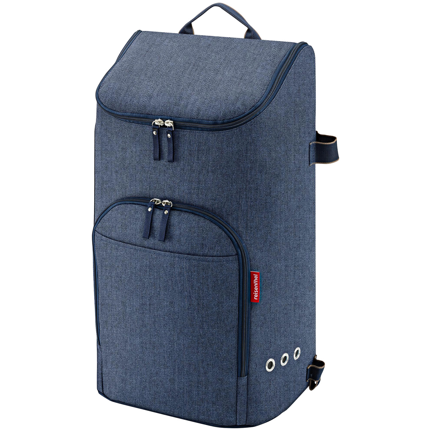 citycruiser bag herringbone dark blue (E)