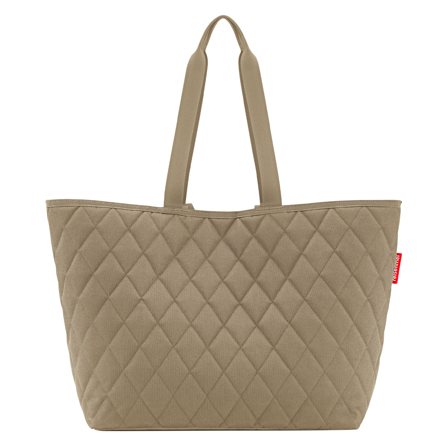classic shopper XL rhombus olive (E)