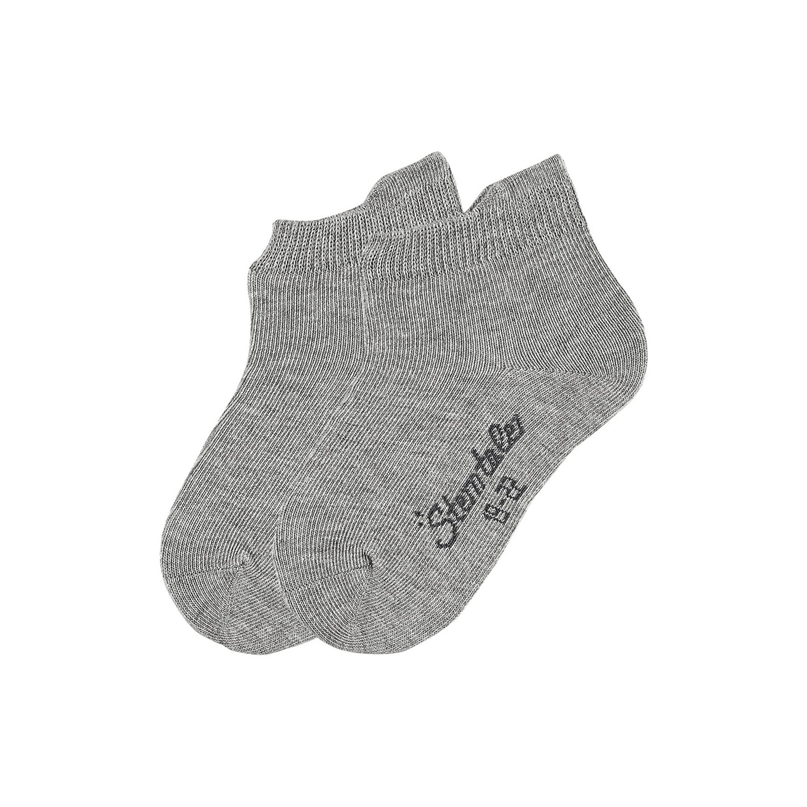 Sterntaler - Sneaker-Söckchen Doppel-Pack silber-meliert Gr.26 (3)