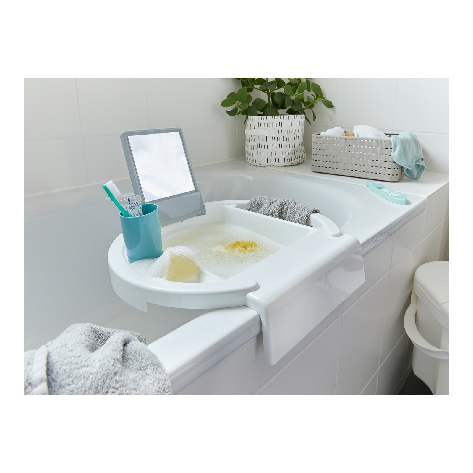 Rotho - Waschbecken Kiddy Wash WEISS-SILBER