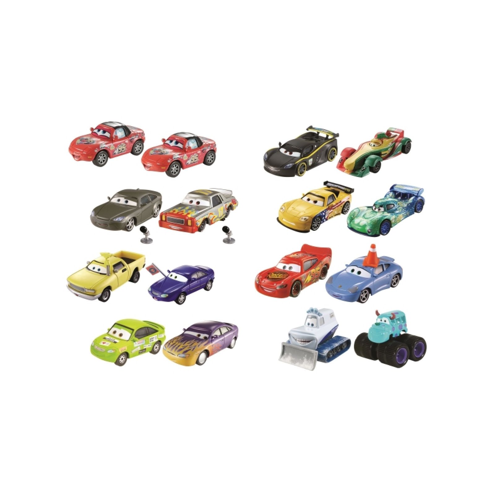 Mattel - Cars 3 Die-Carst 2er-Pack (DXV99) (A)