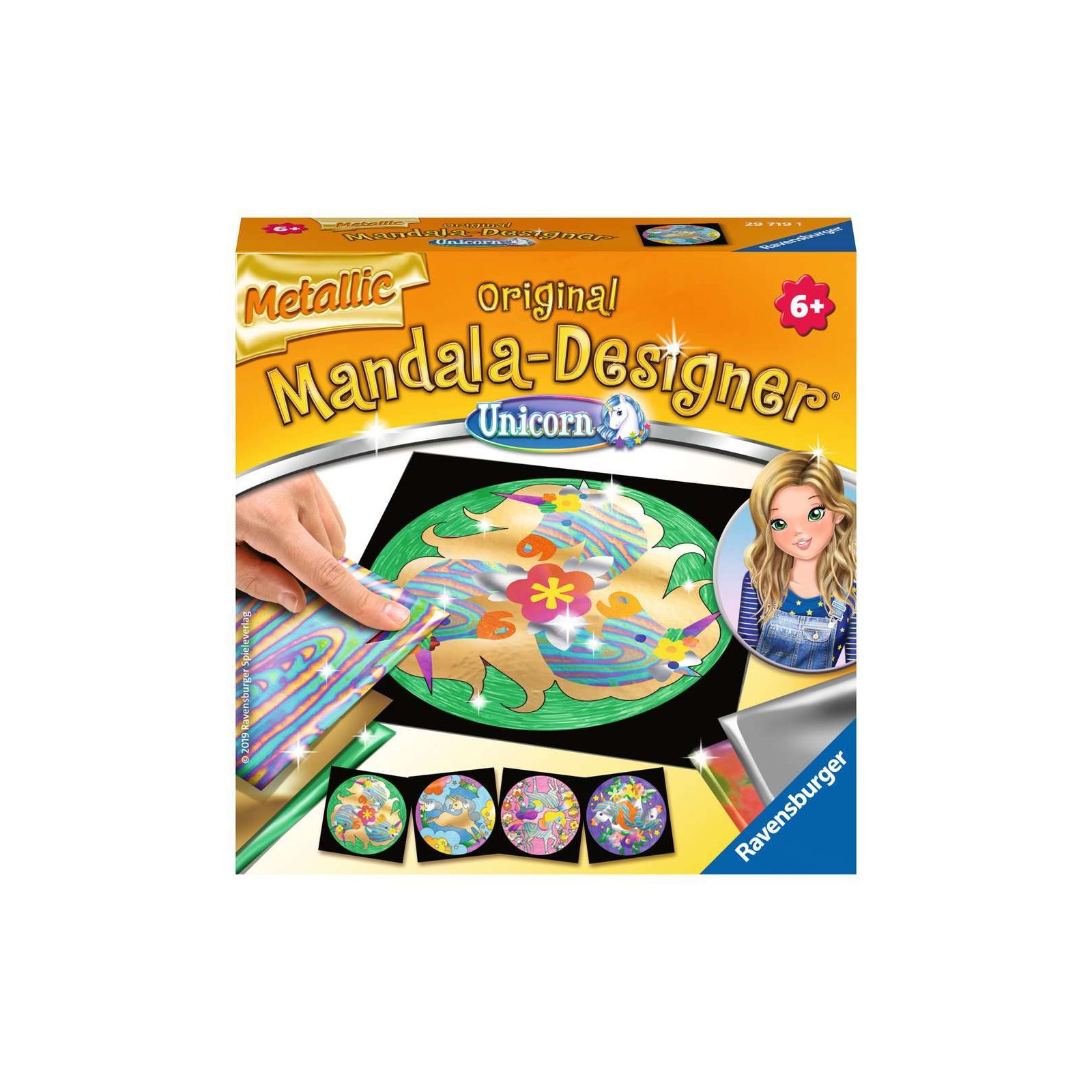 Ravensburger - Mini Mandala-Designer Metallic UNICORN
