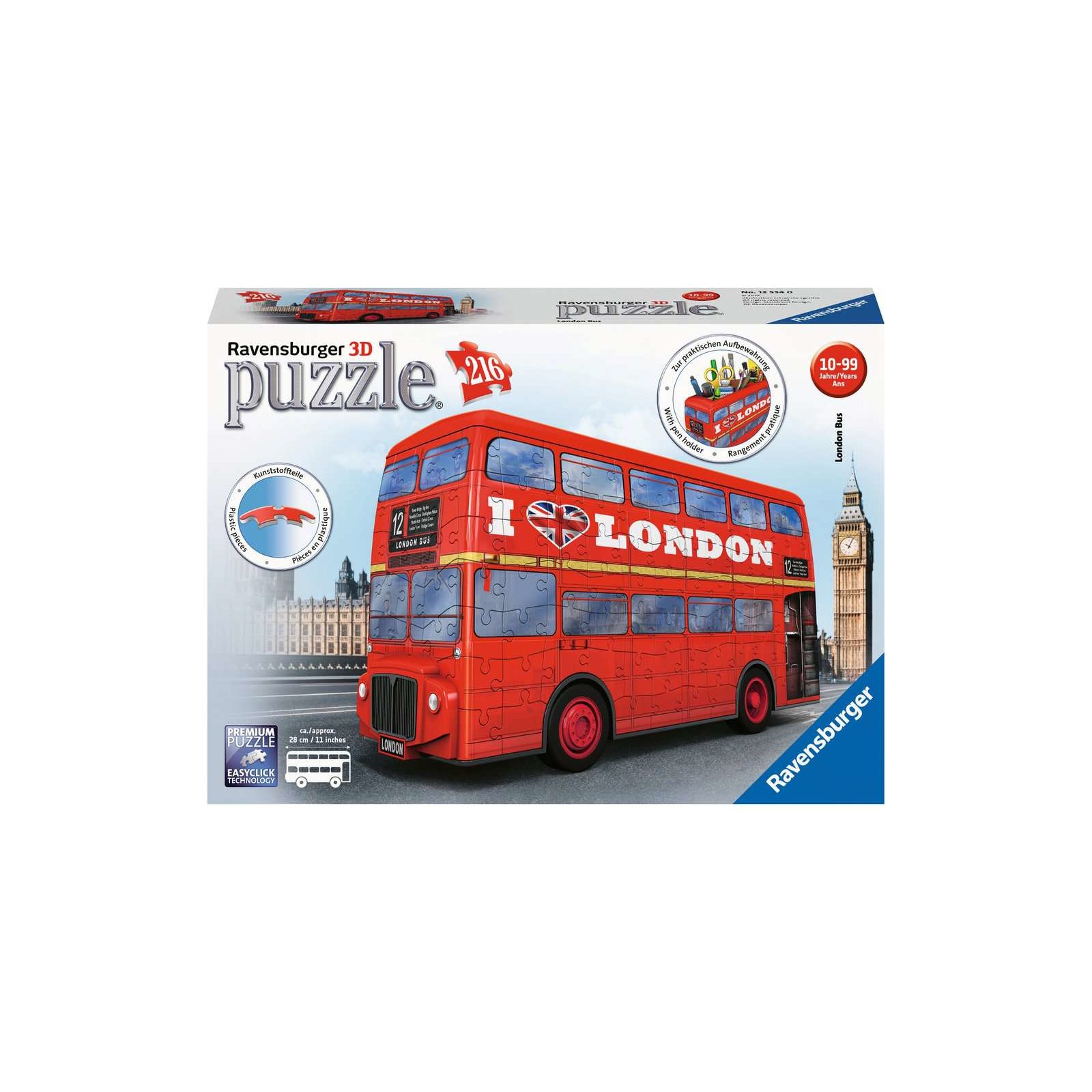 Ravensburger - 3D Puzzle LONDON-BUS (216 TEILE)