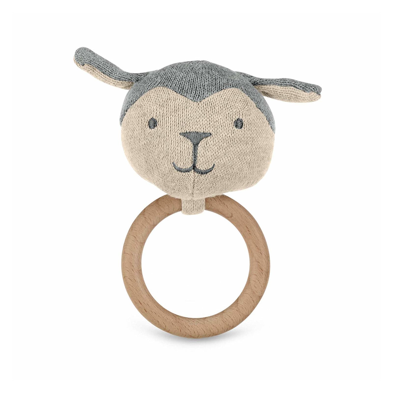 Sterntaler - Strick-Spielgreifling SILBER (A)