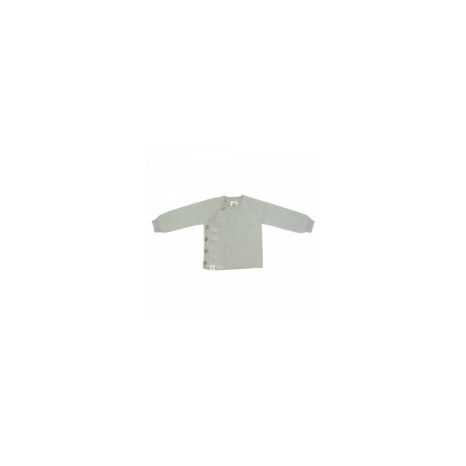 Lässig - Baby-Pullover Gr. 74-80 AQUA-GREY (A)
