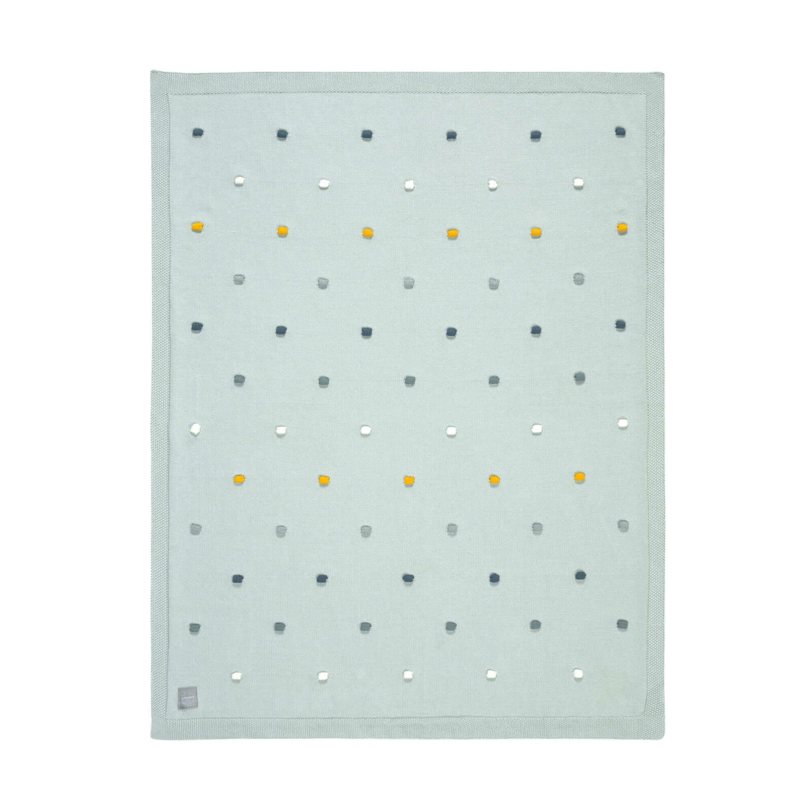 Lässig - Babydecke (GOTS) DOTS-LIGHT-MINT (A)