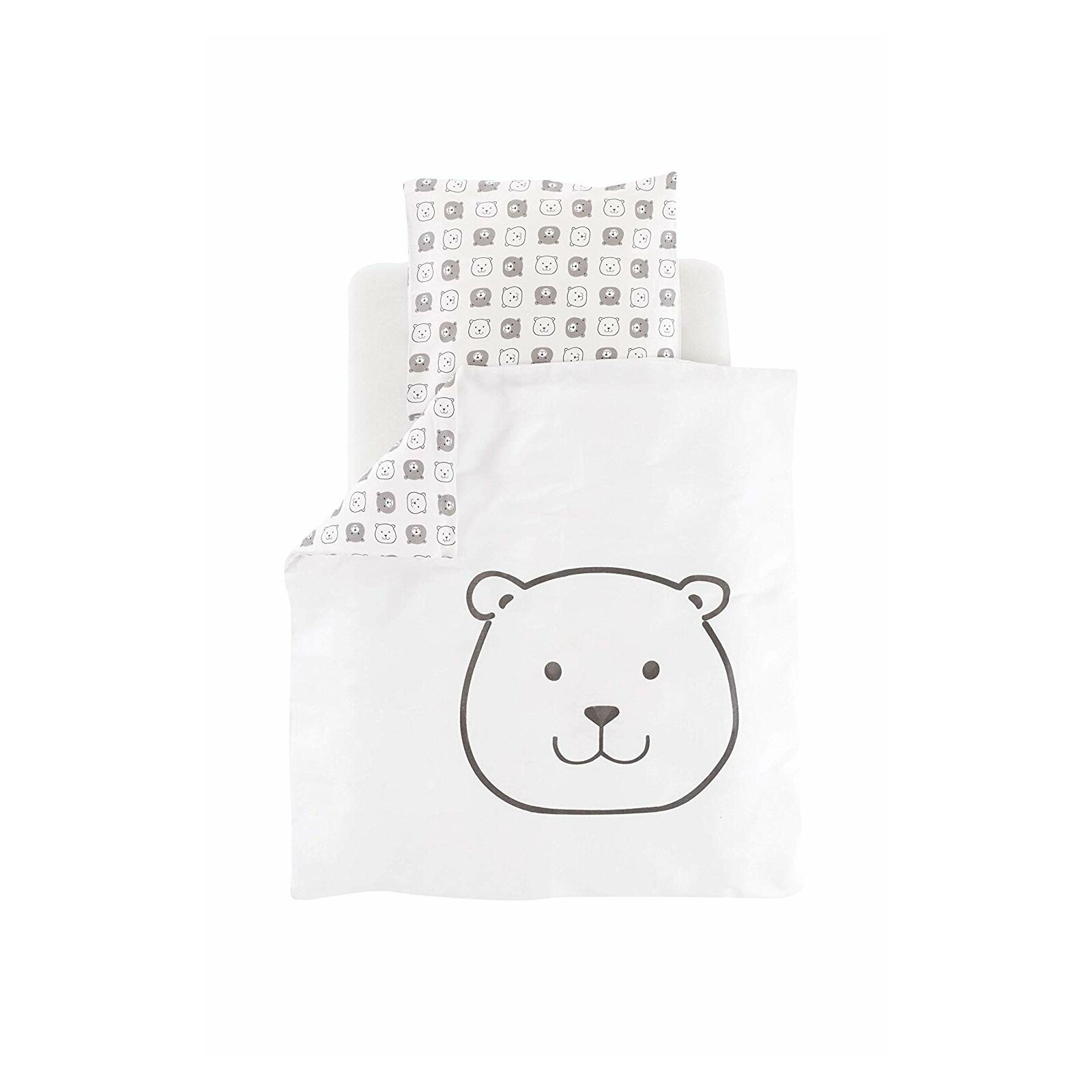 Träumeland - Bettwäsche KLEINER-BÄR (80/80 + 35/40 cm)