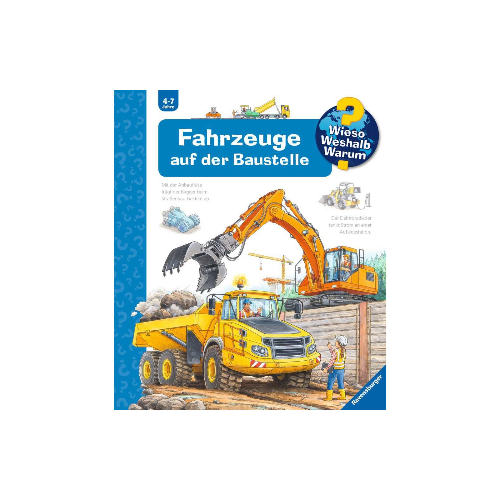 Ravensburger - Wieso? Weshalb? Warum? FAHRZEUGE AUF DER BAUSTELLE