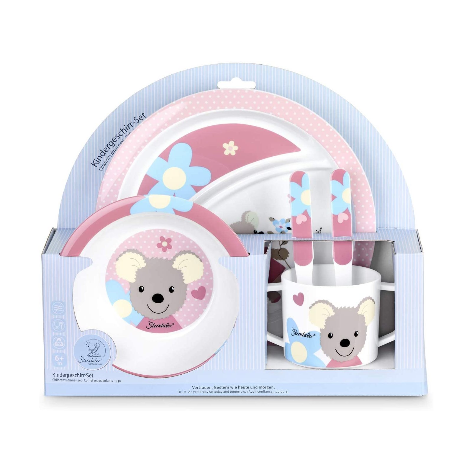 Sterntaler - Kindergeschirr-Set MABEL (2)