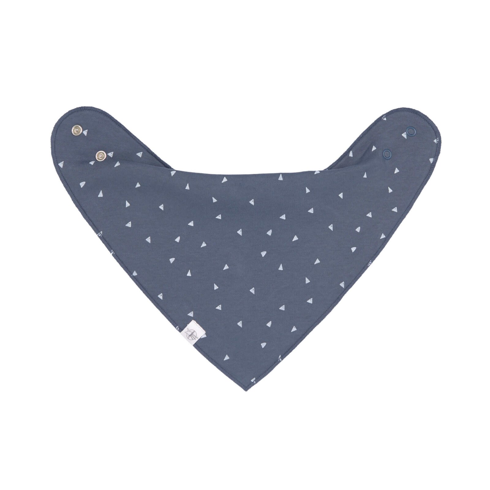 Lässig - Dreieckstuch Baby BLUE-GREY (A)