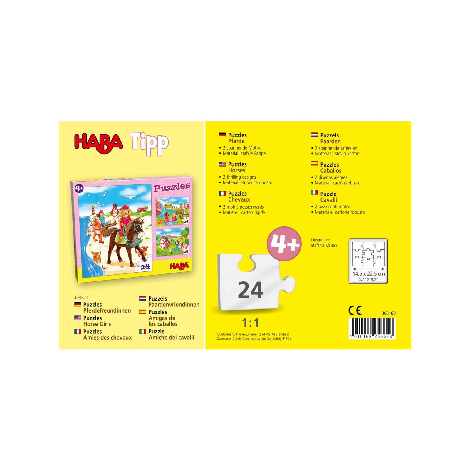 Haba - Puzzles Pferde (4)